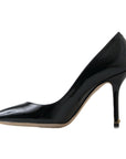 Dolce & Gabbana Elegant Patent Leather Heels Pumps
