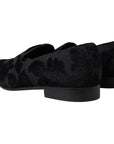 Dolce & Gabbana Exquisite Black Vintage Loafers for Men