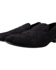 Dolce & Gabbana Exquisite Black Vintage Loafers for Men