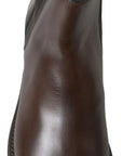 Dolce & Gabbana Elegant Leather Chelsea Boots