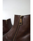 Dolce & Gabbana Elegant Leather Chelsea Boots
