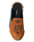 Dolce & Gabbana Elegant Multicolor NS1 Slide Sandals