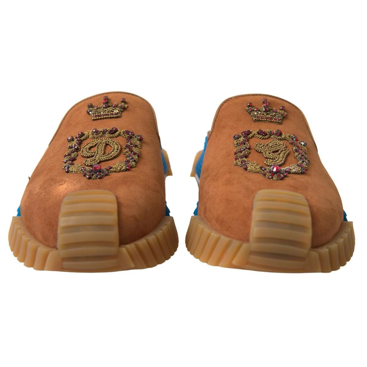Dolce & Gabbana Elegant Multicolor NS1 Slide Sandals