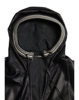Dolce & Gabbana Elegant Black Leather Bomber Jacket