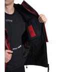 Dolce & Gabbana Radiant Red Leopard Print Hooded Jacket
