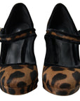 Dolce & Gabbana Elegant Leopard Heel Pumps for Chic Sophistication