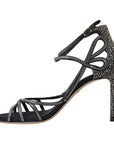 Dolce & Gabbana Elegant Keira Rhinestone Stiletto Sandals