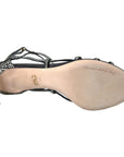 Dolce & Gabbana Elegant Keira Rhinestone Stiletto Sandals