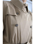 Dolce & Gabbana Elegant Double Breasted Trench Coat