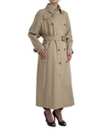 Dolce & Gabbana Elegant Double Breasted Trench Coat