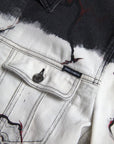 Dolce & Gabbana Multicolor Cotton Stretch Denim Jacket