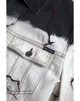 Dolce & Gabbana Multicolor Cotton Stretch Denim Jacket