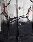 Dolce & Gabbana Multicolor Cotton Stretch Denim Jacket