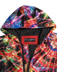 Dolce & Gabbana Multicolor Full Zip Hooded Sweater