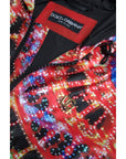 Dolce & Gabbana Multicolor Full Zip Hooded Sweater