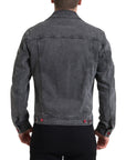 Dolce & Gabbana Elegant Gray Stretch Denim Jacket