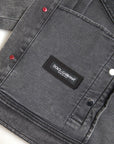 Dolce & Gabbana Elegant Gray Stretch Denim Jacket