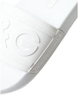 Dolce & Gabbana Elegant White Logo Slides