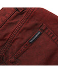 Dolce & Gabbana High Waist Red Denim Hot Pants Shorts