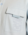 Dolce & Gabbana Elegant Light Blue Cotton Blend Crew Neck Sweater
