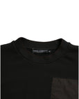 Dolce & Gabbana Elegant Crew Neck Cotton Blend Sweater