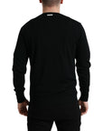 Dolce & Gabbana Stunning Black Wool Sweater
