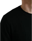Dolce & Gabbana Stunning Black Wool Sweater