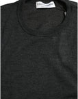 Dolce & Gabbana Elegant Gray Wool Pullover Sweater