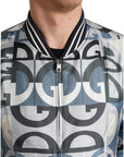 Dolce & Gabbana Multicolor Silk Bomber Jacket - Classic Elegance
