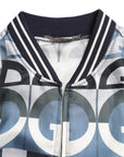 Dolce & Gabbana Multicolor Silk Bomber Jacket - Classic Elegance