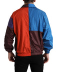 Dolce & Gabbana Multicolor Techno Fabric Windbreaker Jacket