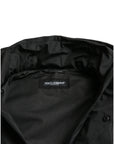 Dolce & Gabbana Sleek Black Windbreaker Jacket