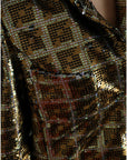 Dolce & Gabbana Multicolor Sequined Cropped Jacket