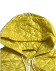 Dolce & Gabbana Radiant Yellow Hooded Jacket