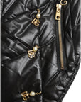 Dolce & Gabbana Elegant High-Waist Embellished Shorts