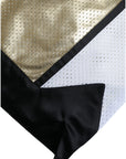 Dolce & Gabbana Elevated Elegance: High Waist Golden Shorts
