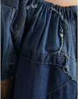 Dolce & Gabbana Elegant Cotton Denim Blouse Top