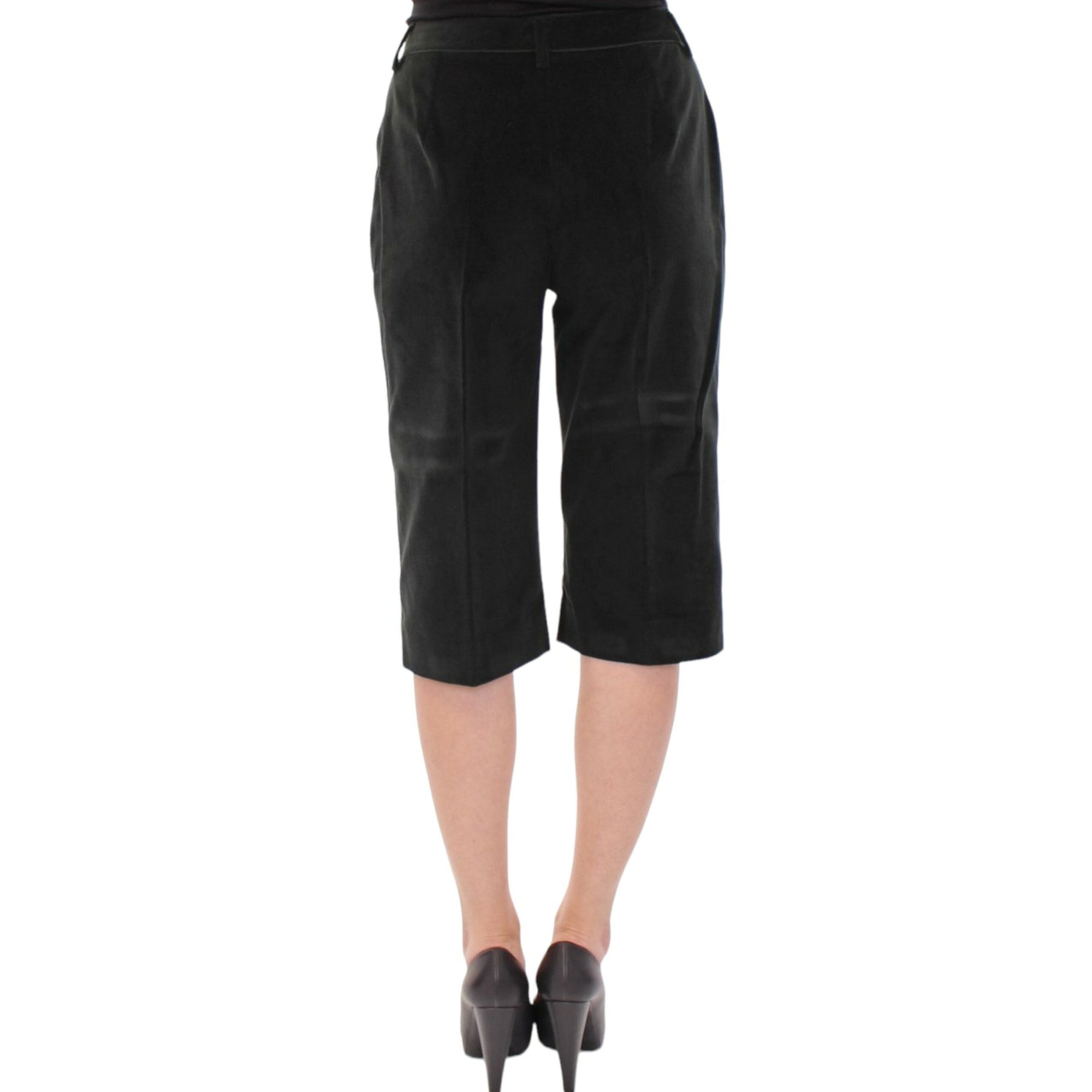 Dolce & Gabbana Elegant Designer Black Shorts