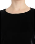 Dolce & Gabbana Enchanting Velvet Short Sleeve Top
