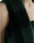Dolce & Gabbana Elegant Checkered Poncho Jacket