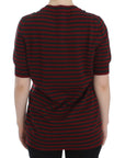 Dolce & Gabbana Elegant Striped Cashmere Crewneck Sweater