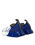 Dolce & Gabbana Chic Low Top Sorrento Sneakers in Blue and White