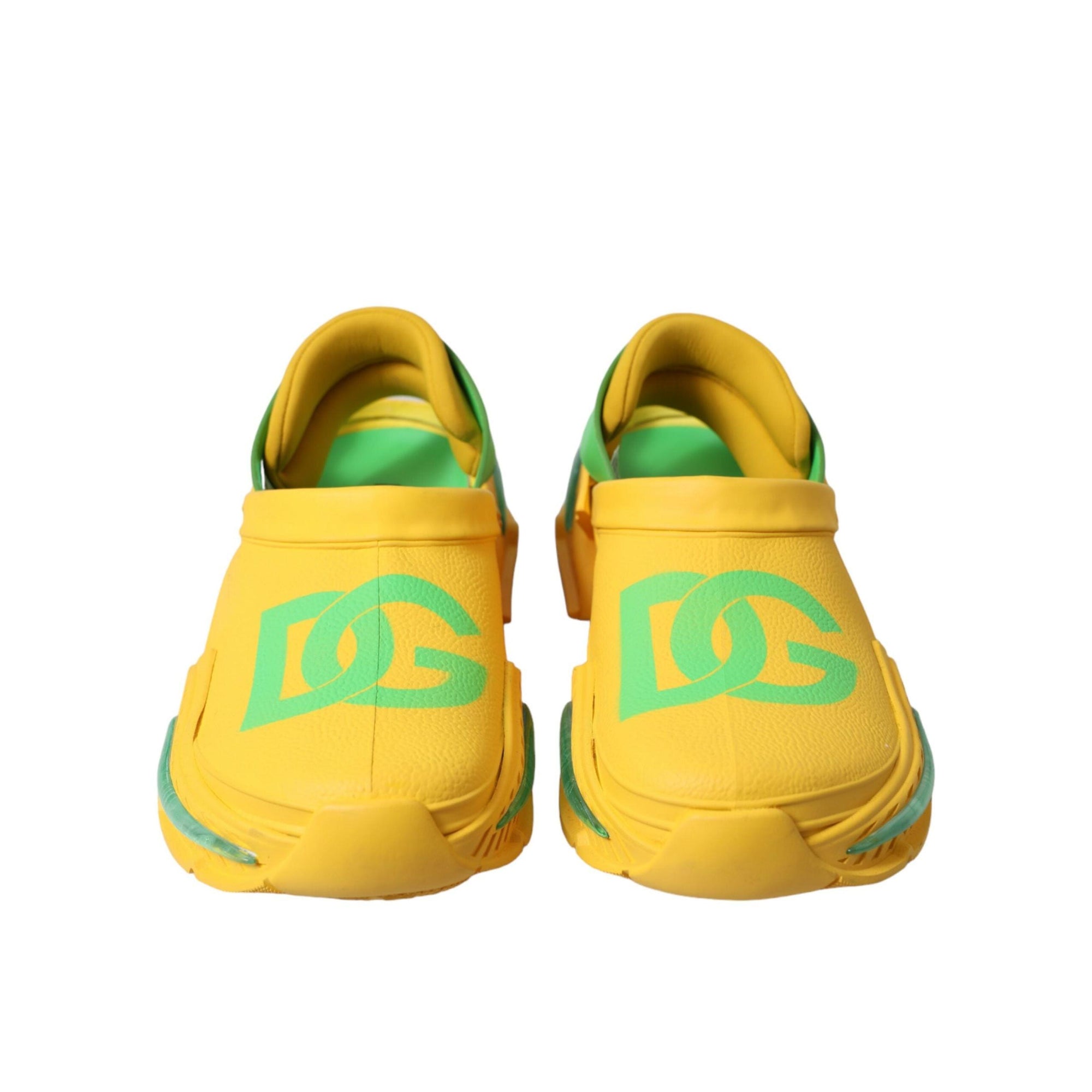 Dolce & Gabbana Chic Rubber Clogs Slippers in Lush Colors