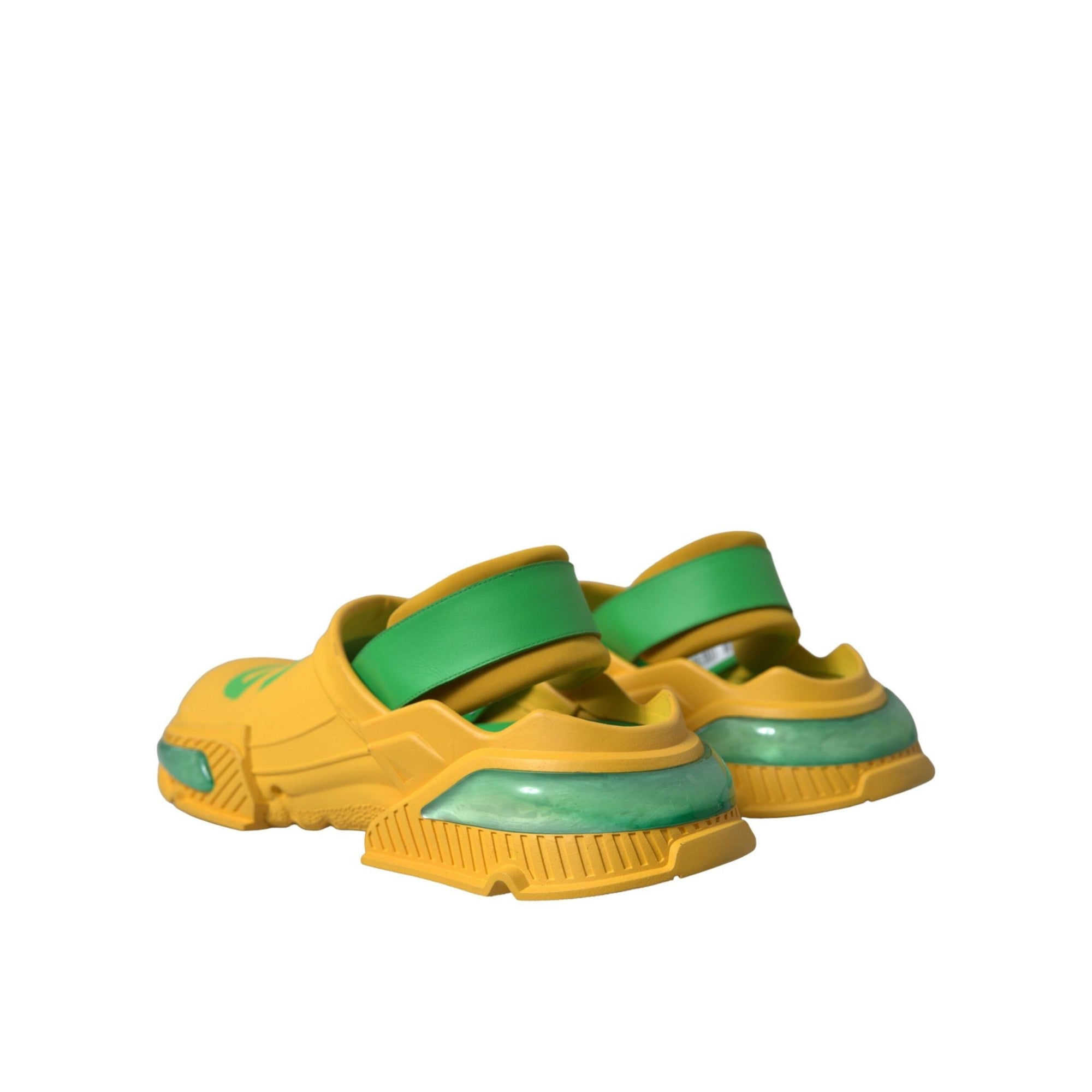 Dolce & Gabbana Chic Rubber Clogs Slippers in Lush Colors