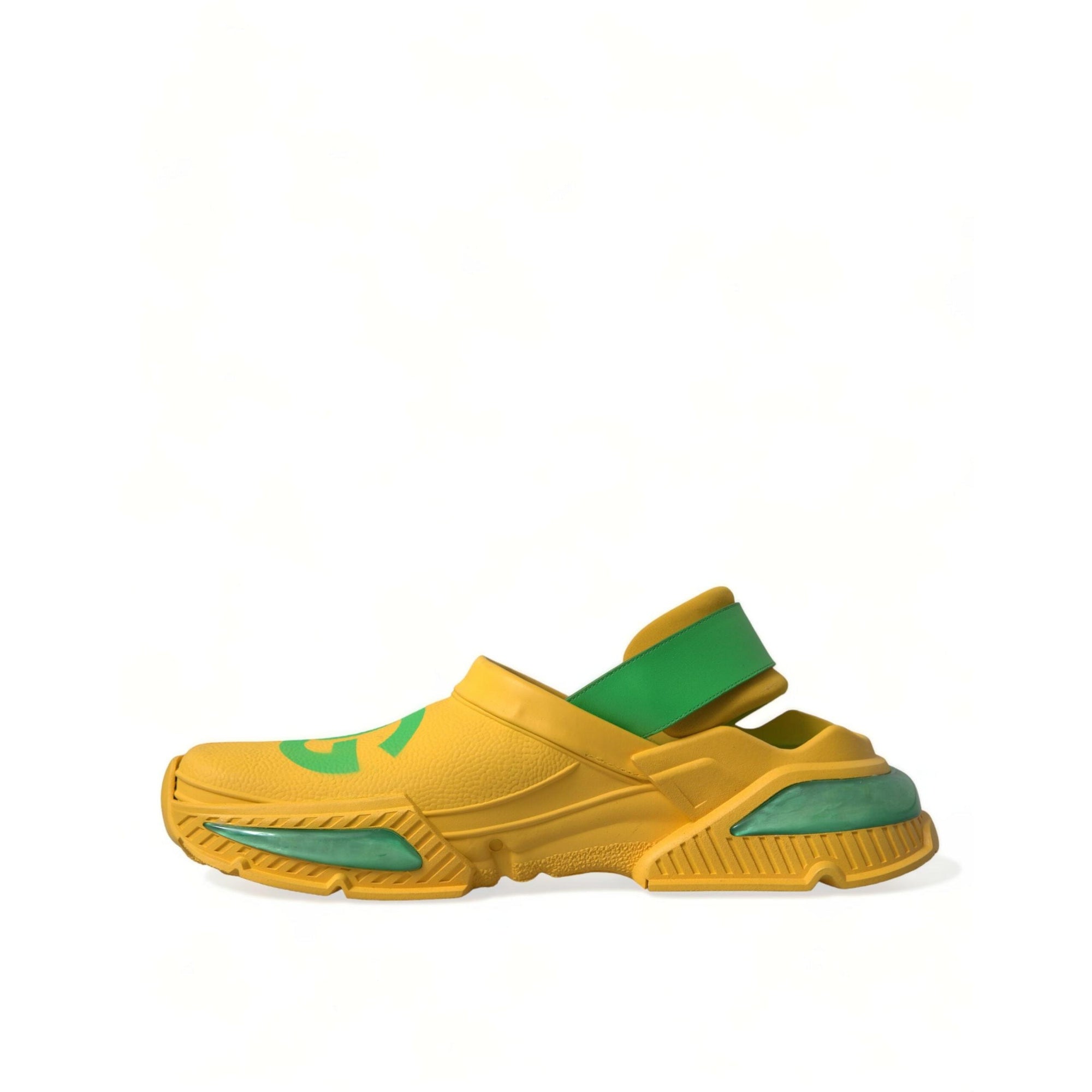 Dolce & Gabbana Chic Rubber Clogs Slippers in Lush Colors