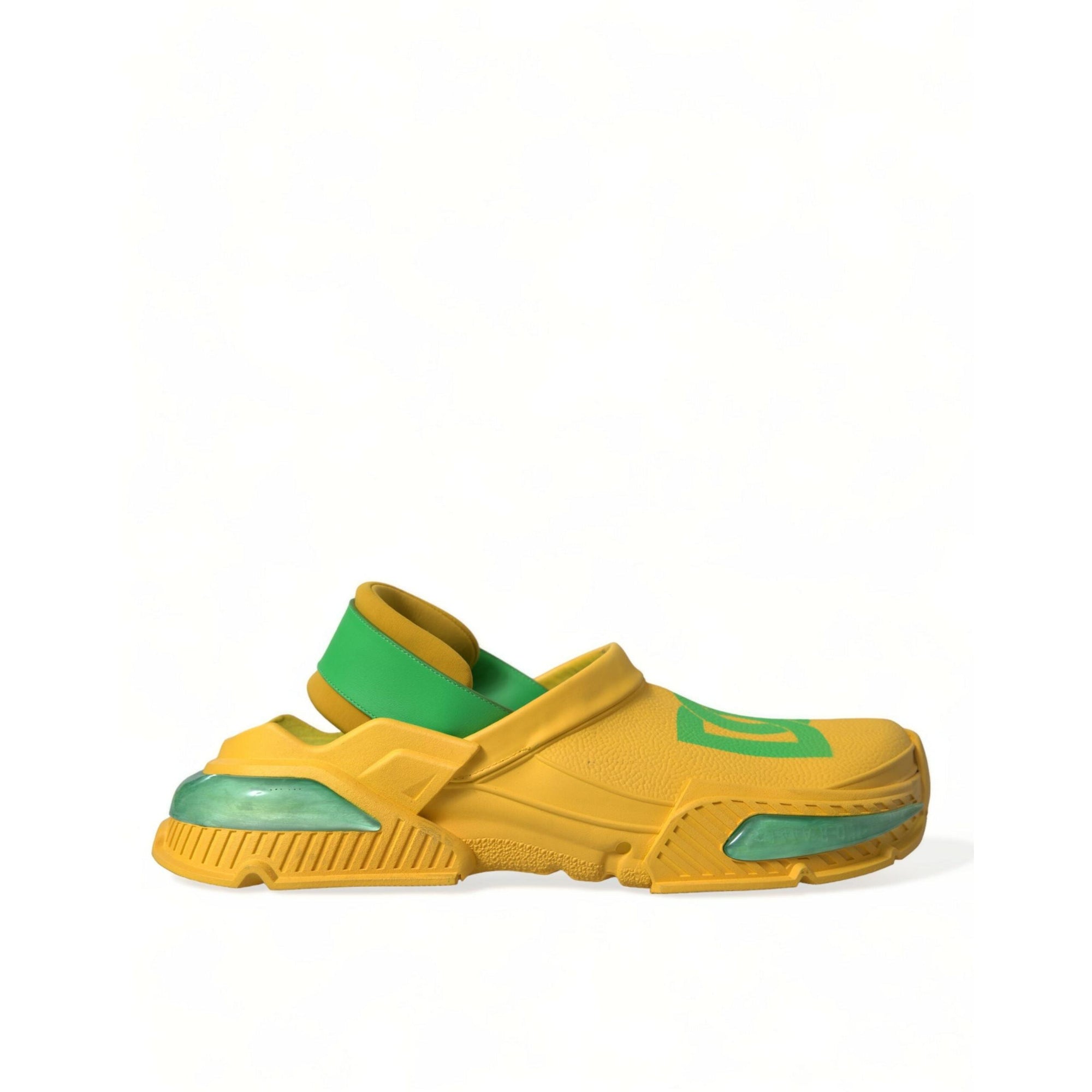 Dolce & Gabbana Chic Rubber Clogs Slippers in Lush Colors