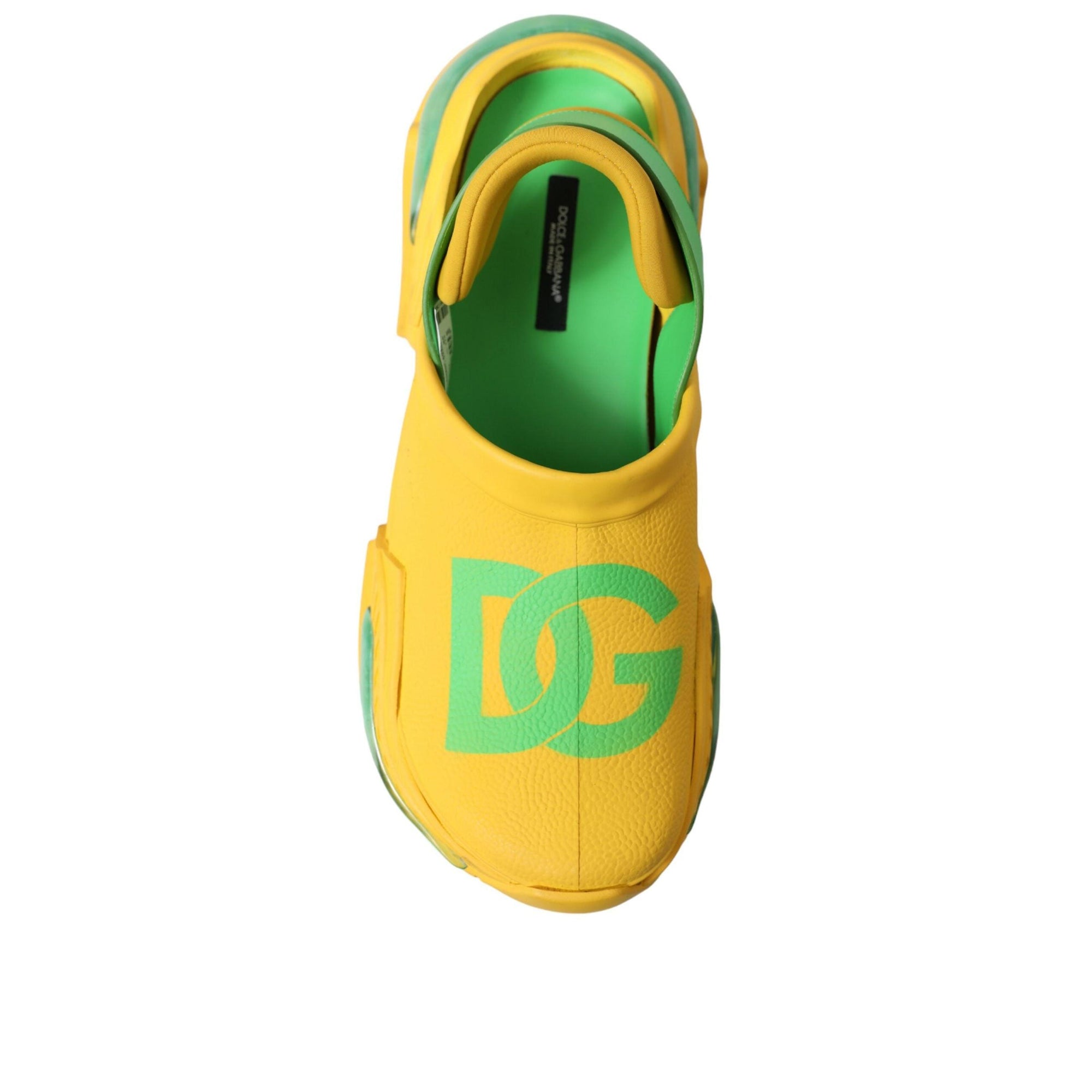 Dolce & Gabbana Chic Rubber Clogs Slippers in Lush Colors