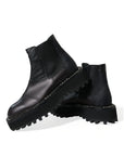 Dolce & Gabbana Elegant Black Chelsea Slip-On Boots