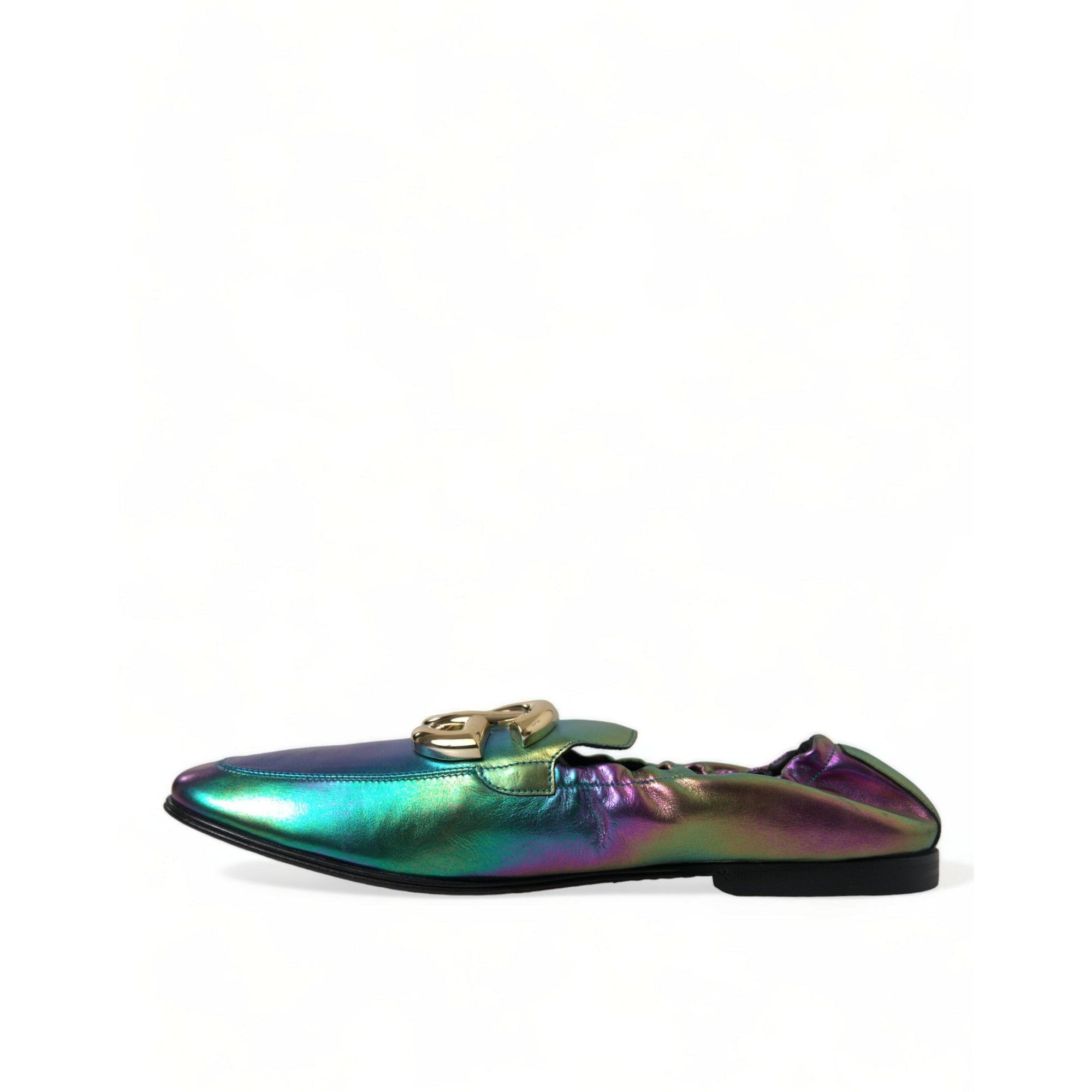 Dolce & Gabbana Elegant Iridescent Loafers for Gents