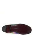 Dolce & Gabbana Elegant Iridescent Loafers for Gents